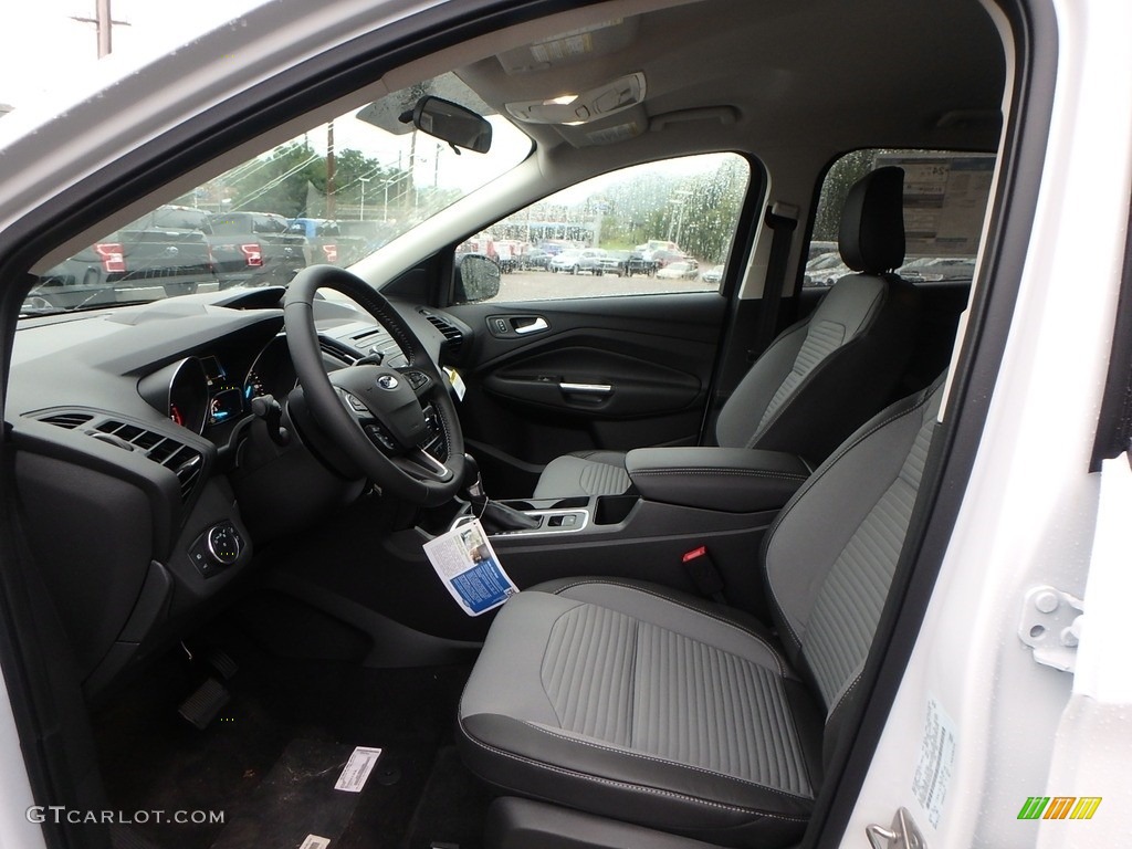 Charcoal Black Interior 2018 Ford Escape SE 4WD Photo #129573104