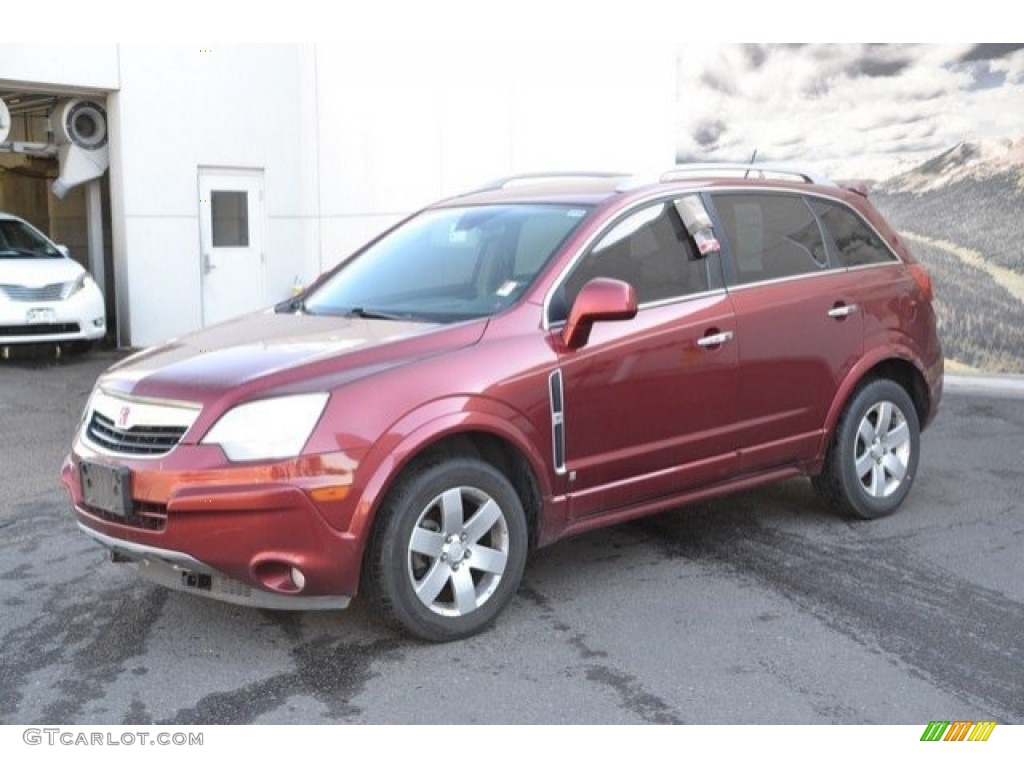 2008 VUE XR AWD - Ruby Red / Gray photo #2