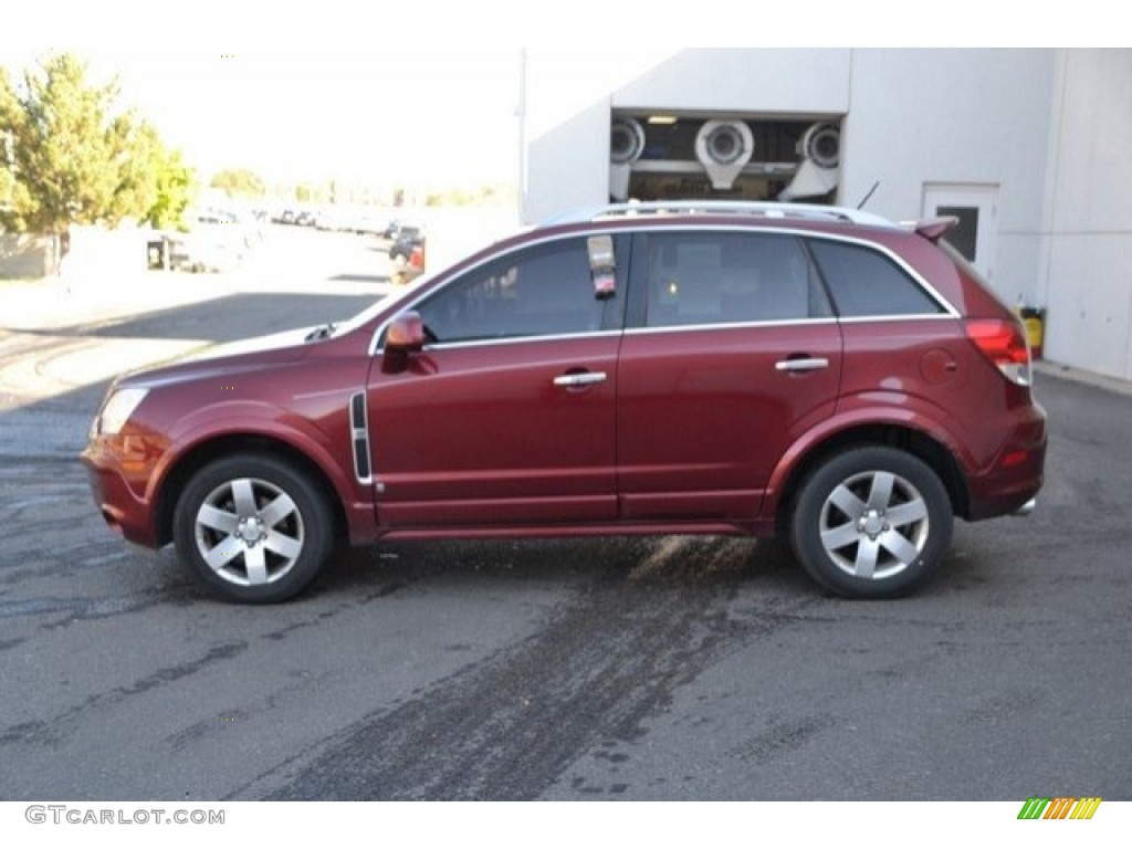 2008 VUE XR AWD - Ruby Red / Gray photo #3