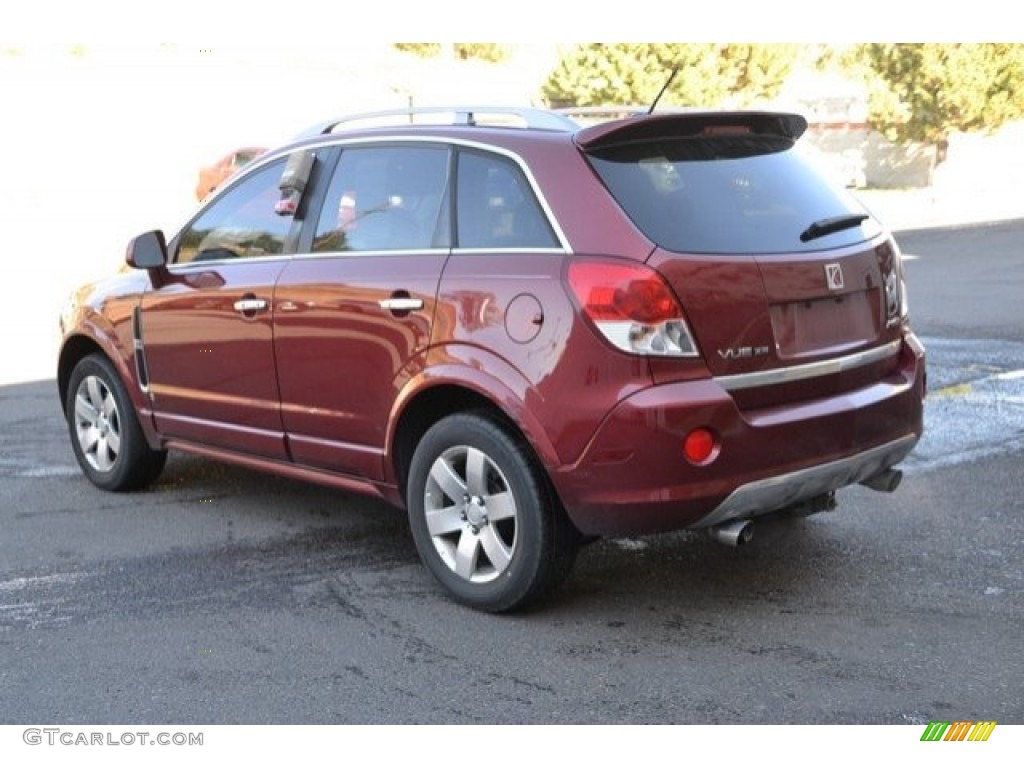 2008 VUE XR AWD - Ruby Red / Gray photo #4