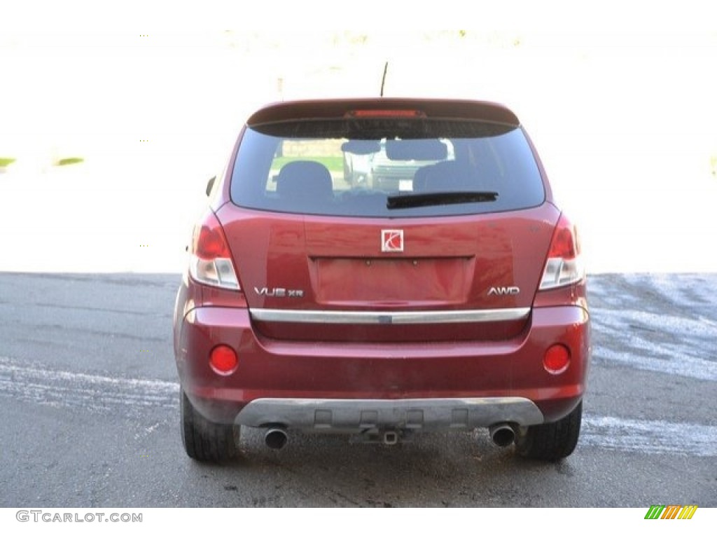2008 VUE XR AWD - Ruby Red / Gray photo #5