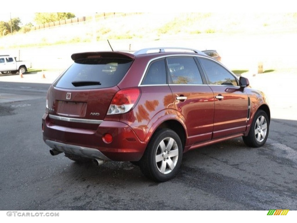 2008 VUE XR AWD - Ruby Red / Gray photo #6
