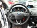 Charcoal Black Steering Wheel Photo for 2018 Ford Escape #129573257