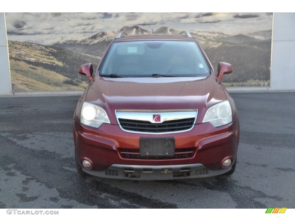 2008 VUE XR AWD - Ruby Red / Gray photo #8