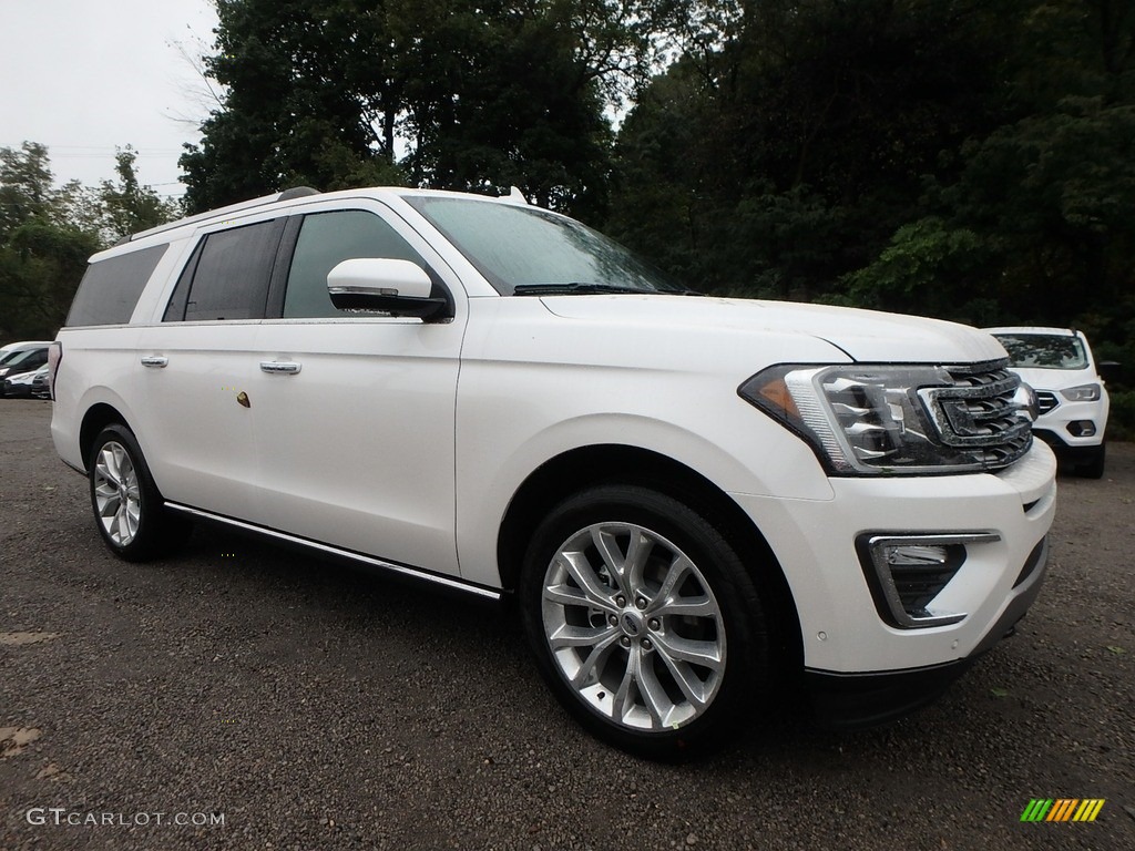 White Platinum 2018 Ford Expedition Limited Max 4x4 Exterior Photo #129573447