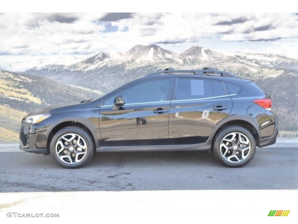 Crystal Black Silica 2018 Subaru Crosstrek 2.0i Limited Exterior Photo #129573579