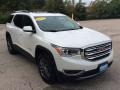 2017 White Frost Tricoat GMC Acadia SLT AWD  photo #8