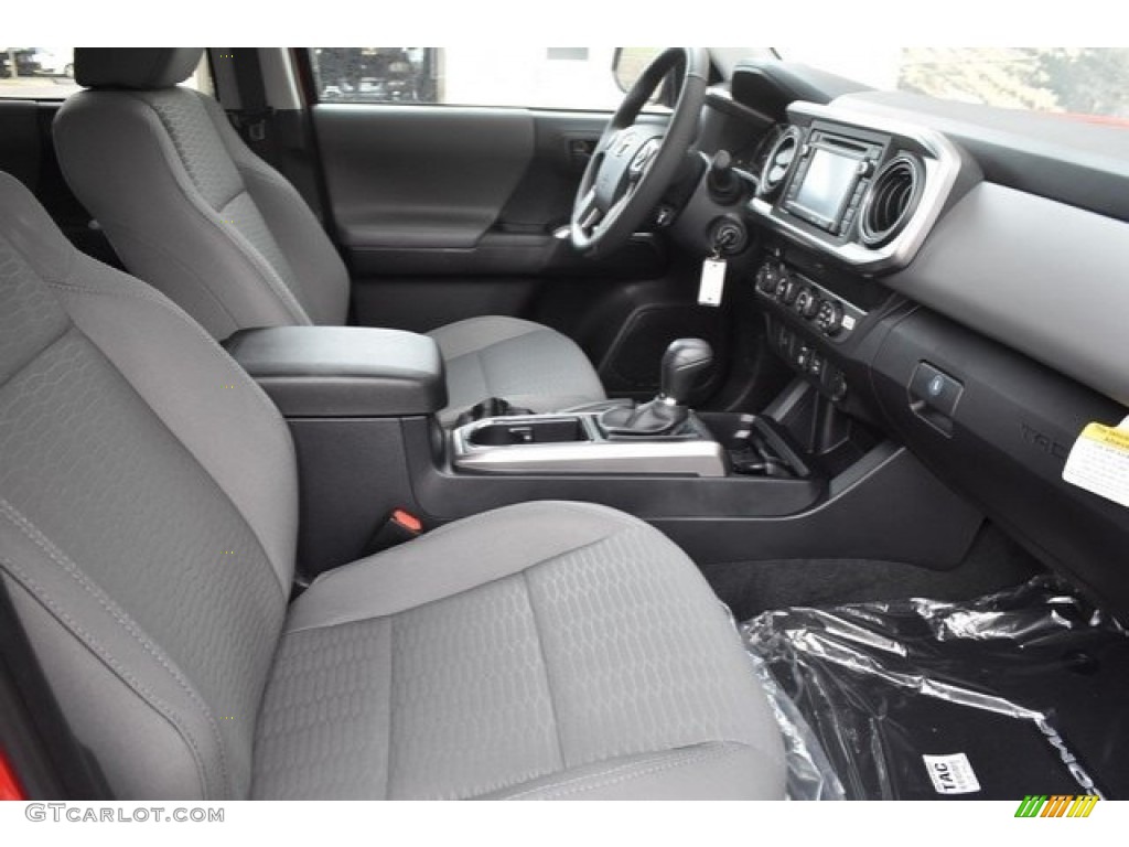 2019 Tacoma SR5 Double Cab 4x4 - Barcelona Red Metallic / Cement Gray photo #12