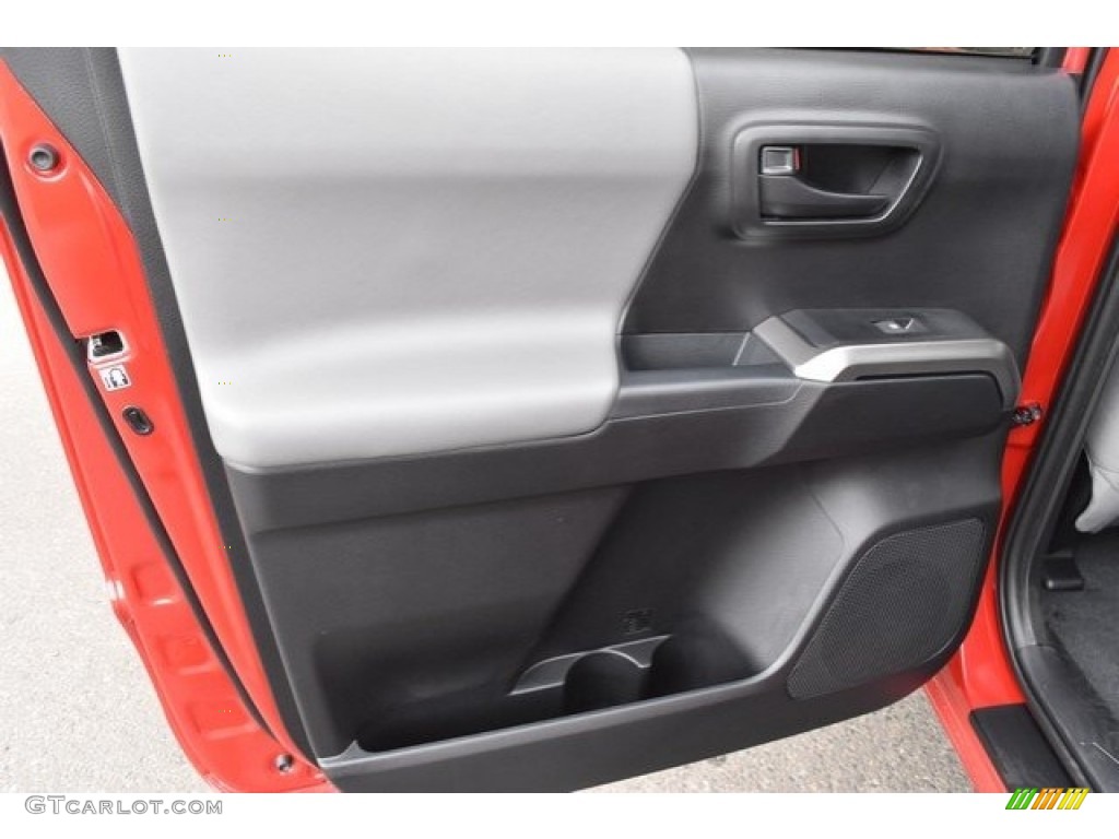 2019 Tacoma SR5 Double Cab 4x4 - Barcelona Red Metallic / Cement Gray photo #21