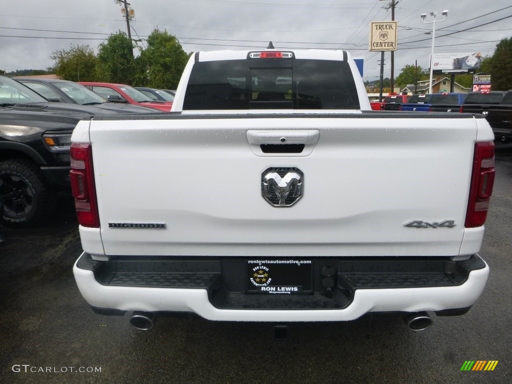 2019 1500 Big Horn Crew Cab 4x4 - Bright White / Black/Diesel Gray photo #4