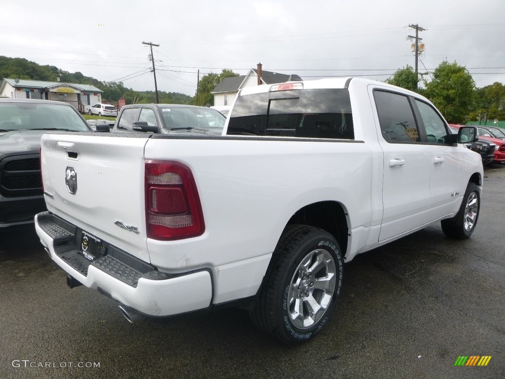 2019 1500 Big Horn Crew Cab 4x4 - Bright White / Black/Diesel Gray photo #5