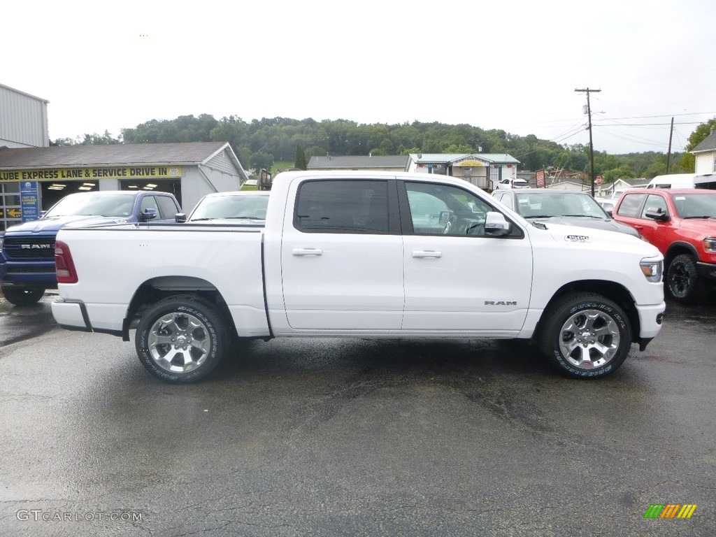 2019 1500 Big Horn Crew Cab 4x4 - Bright White / Black/Diesel Gray photo #6