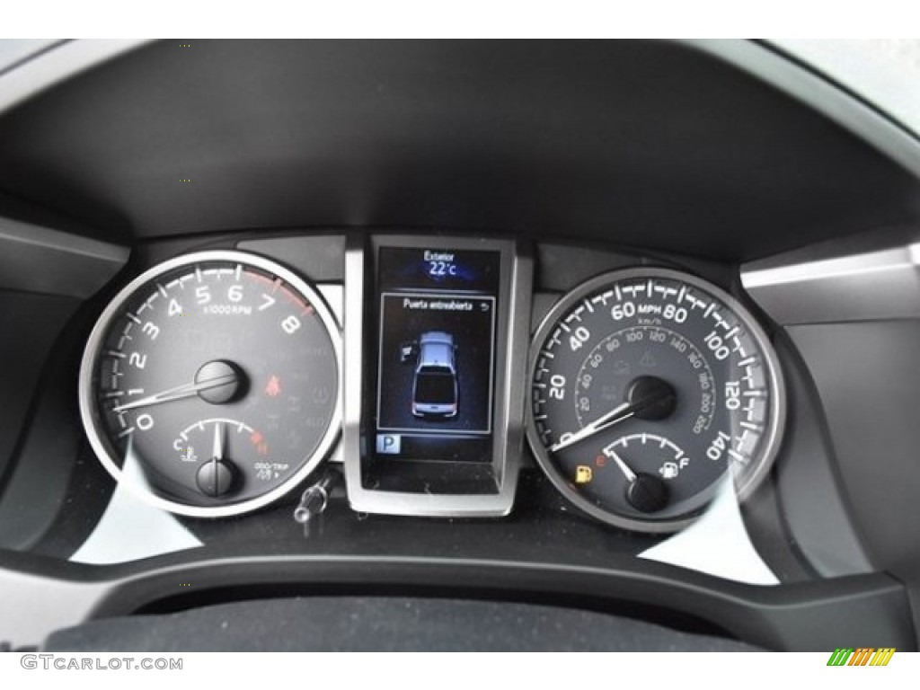 2019 Toyota Tacoma SR5 Double Cab 4x4 Gauges Photo #129574640