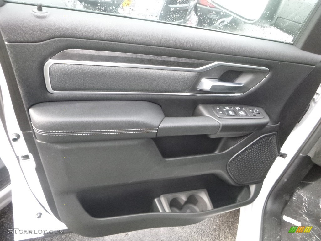 2019 1500 Big Horn Crew Cab 4x4 - Bright White / Black/Diesel Gray photo #14