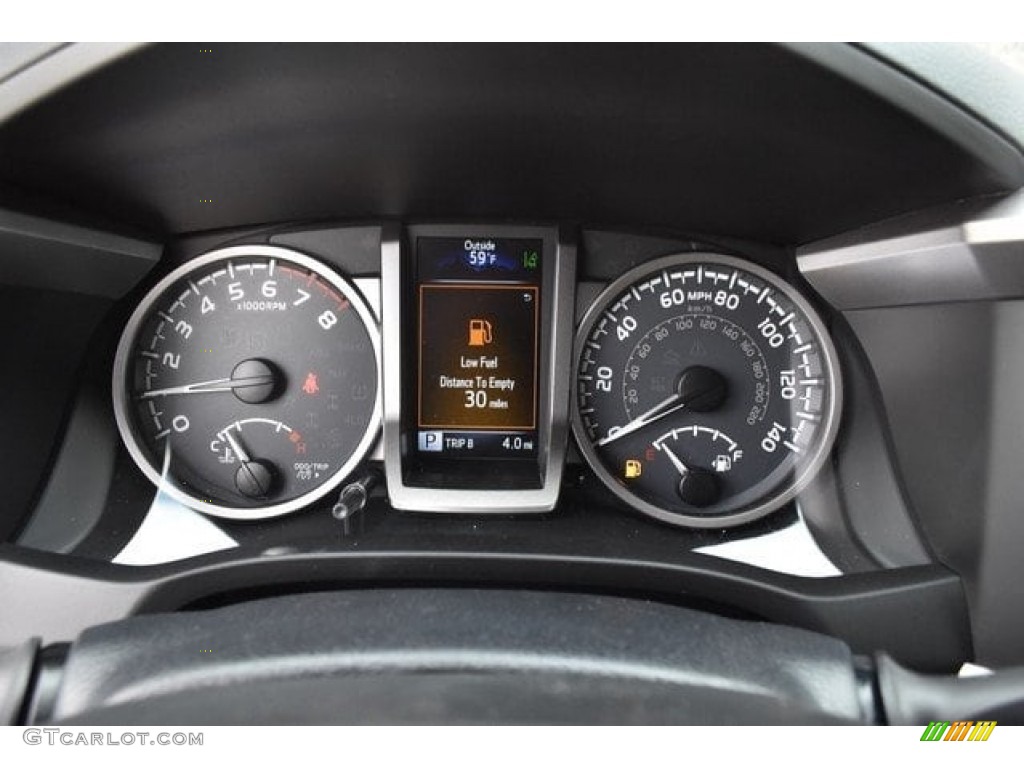 2019 Toyota Tacoma SR5 Double Cab 4x4 Gauges Photo #129575487