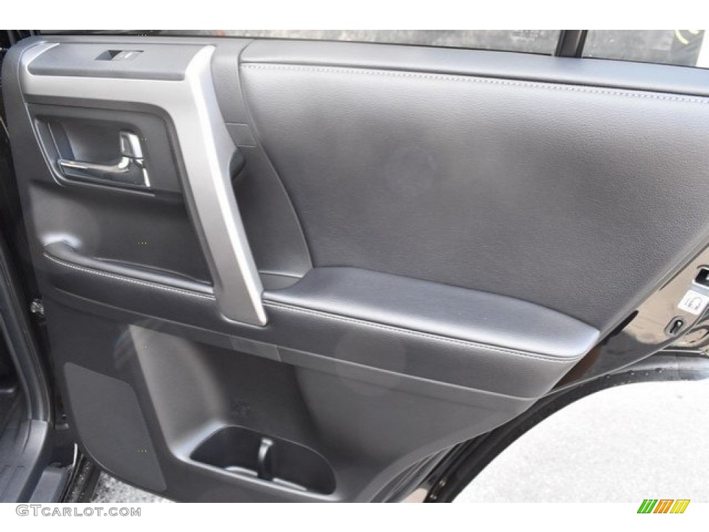 2019 Toyota 4Runner SR5 4x4 Graphite Door Panel Photo #129576273
