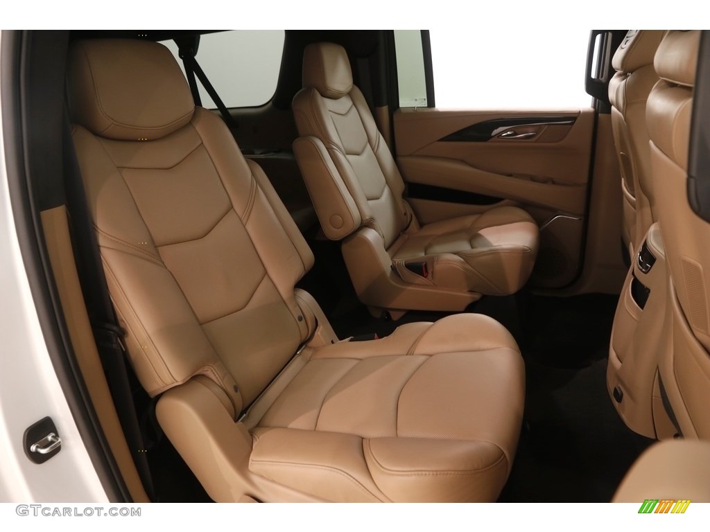 Maple Sugar/Jet Black Interior 2018 Cadillac Escalade ESV Platinum 4WD Photo #129576366