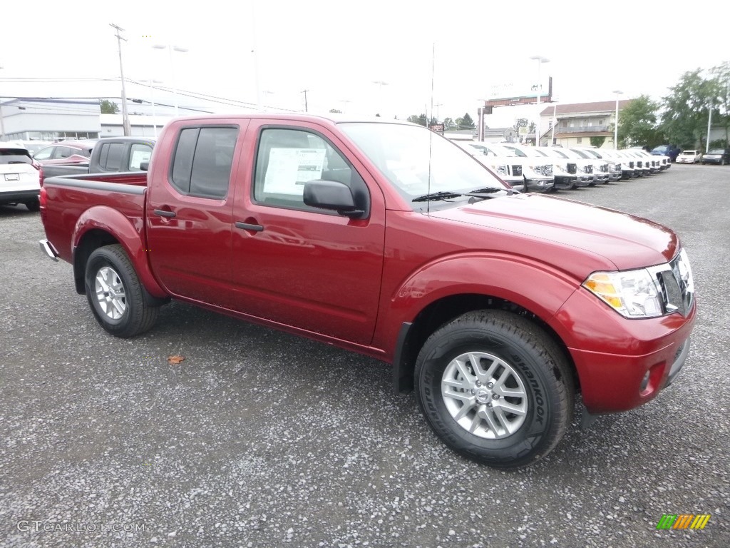 Cayenne Red 2019 Nissan Frontier Midnight Edition Crew Cab 4x4 Exterior Photo #129577195