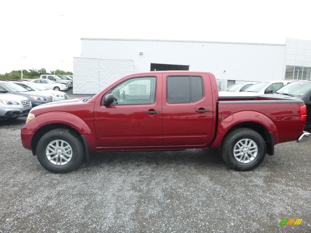 Cayenne Red 2019 Nissan Frontier Midnight Edition Crew Cab 4x4 Exterior Photo #129577365