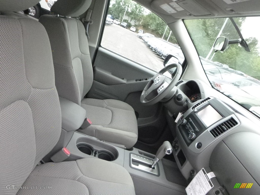Steel Interior 2019 Nissan Frontier Midnight Edition Crew Cab 4x4 Photo #129577464