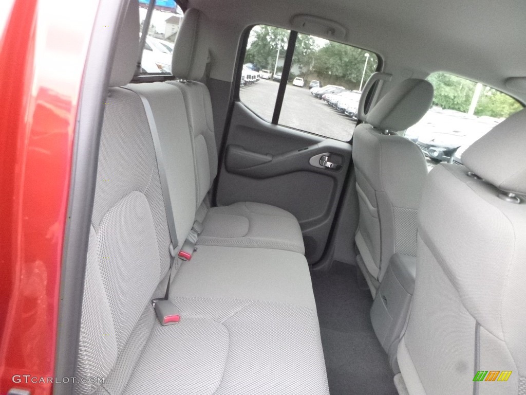 2019 Nissan Frontier Midnight Edition Crew Cab 4x4 Rear Seat Photo #129577530