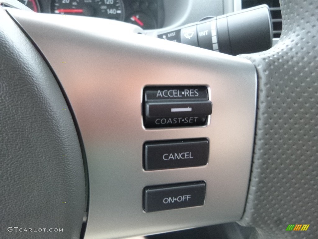 2019 Nissan Frontier Midnight Edition Crew Cab 4x4 Steel Steering Wheel Photo #129577713