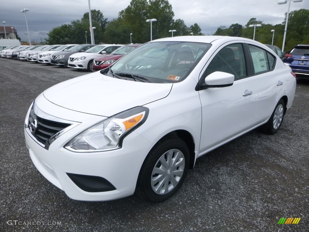 2019 Versa SV - Fresh Powder White / Charcoal photo #8