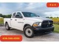 2012 Bright White Dodge Ram 1500 ST Quad Cab 4x4  photo #1