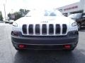 2018 Bright White Jeep Cherokee Trailhawk 4x4  photo #2