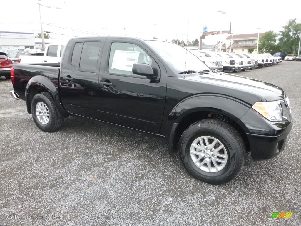 Magnetic Black Nissan Frontier