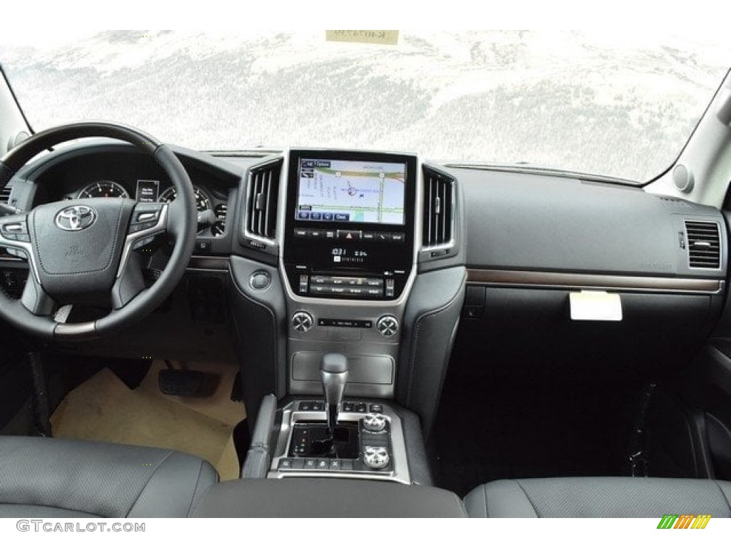 2019 Toyota Land Cruiser 4WD Black Dashboard Photo #129581004