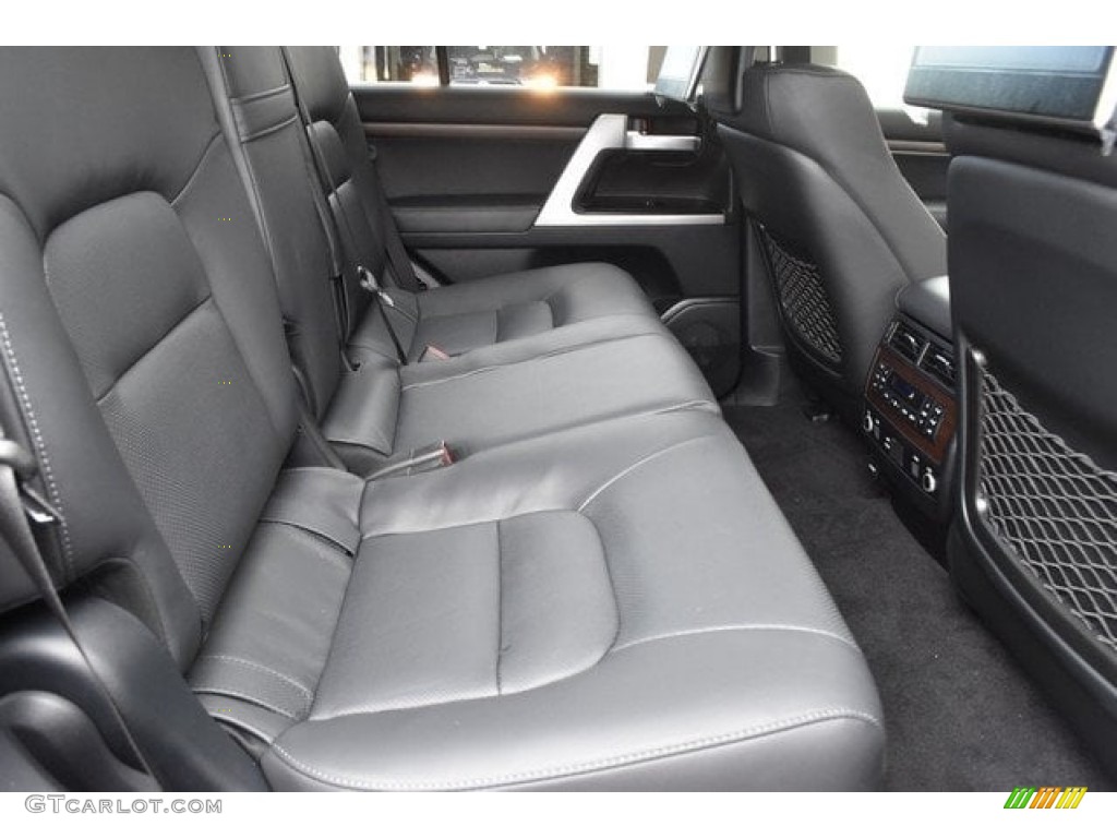 Black Interior 2019 Toyota Land Cruiser 4WD Photo #129581258