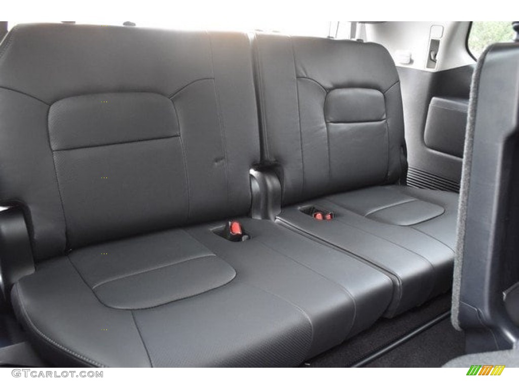 Black Interior 2019 Toyota Land Cruiser 4WD Photo #129581304