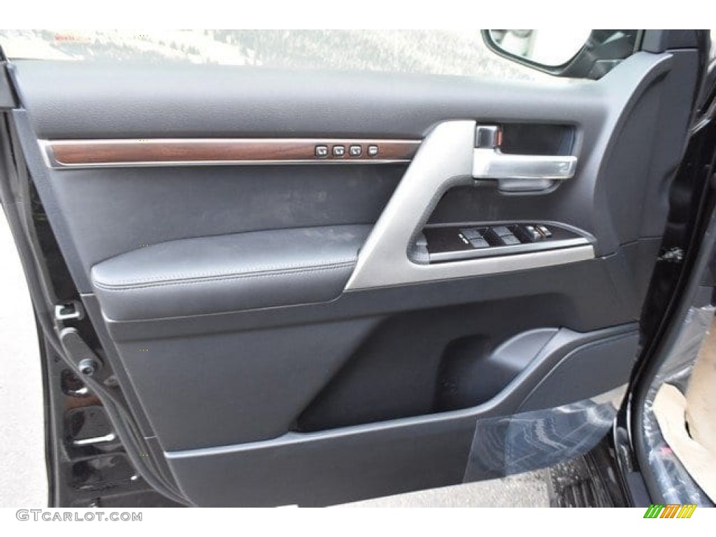 2019 Toyota Land Cruiser 4WD Black Door Panel Photo #129581340