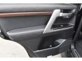 Black 2019 Toyota Land Cruiser 4WD Door Panel