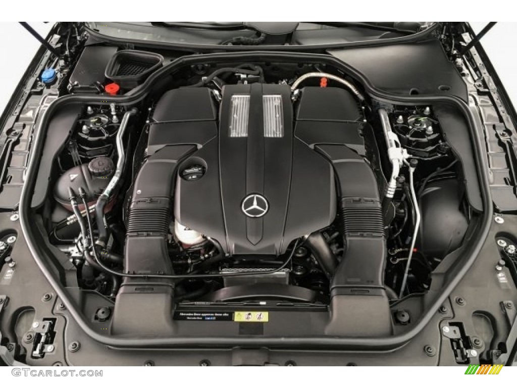 2019 Mercedes-Benz SL 450 Roadster 3.0 Liter DI biturbo DOHC 24-Valve VVT V6 Engine Photo #129581665