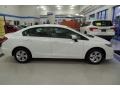 Taffeta White - Civic LX Sedan Photo No. 4