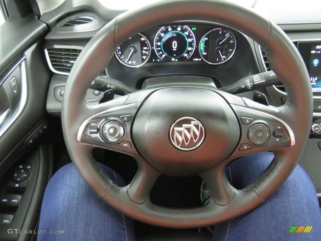 2018 Buick LaCrosse Essence Ebony Steering Wheel Photo #129581748