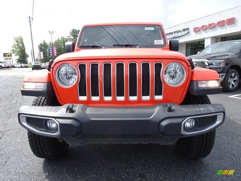 2018 Wrangler Unlimited Sahara 4x4 - Punk n Metallic / Black photo #2