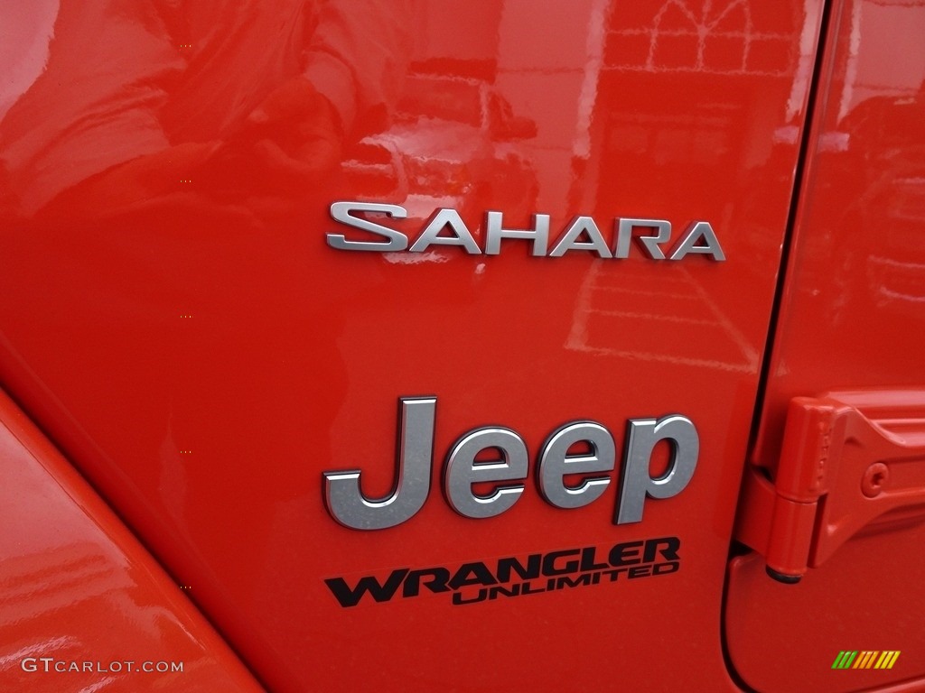 2018 Wrangler Unlimited Sahara 4x4 - Punk n Metallic / Black photo #8