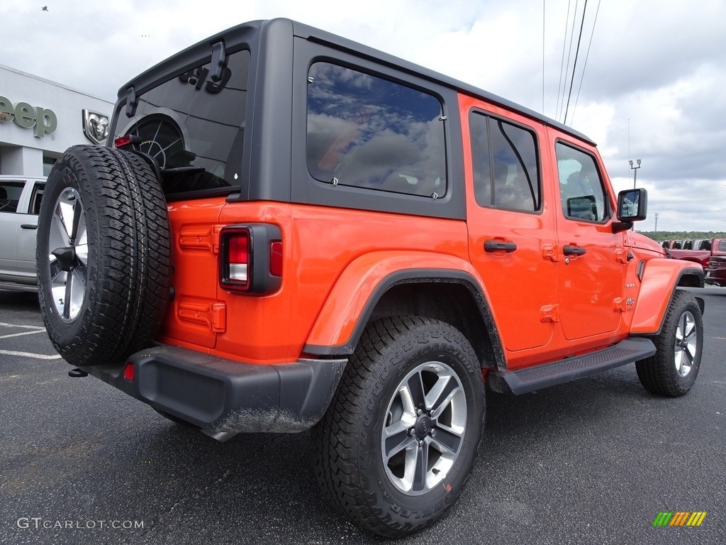 2018 Wrangler Unlimited Sahara 4x4 - Punk n Metallic / Black photo #12