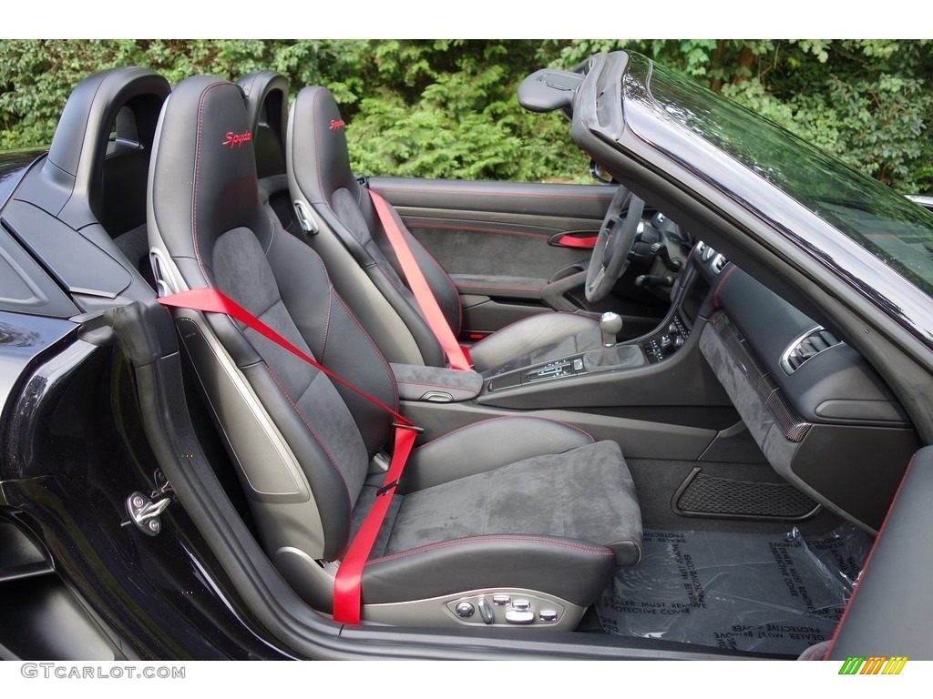 2016 Porsche Boxster Spyder Interior Color Photos