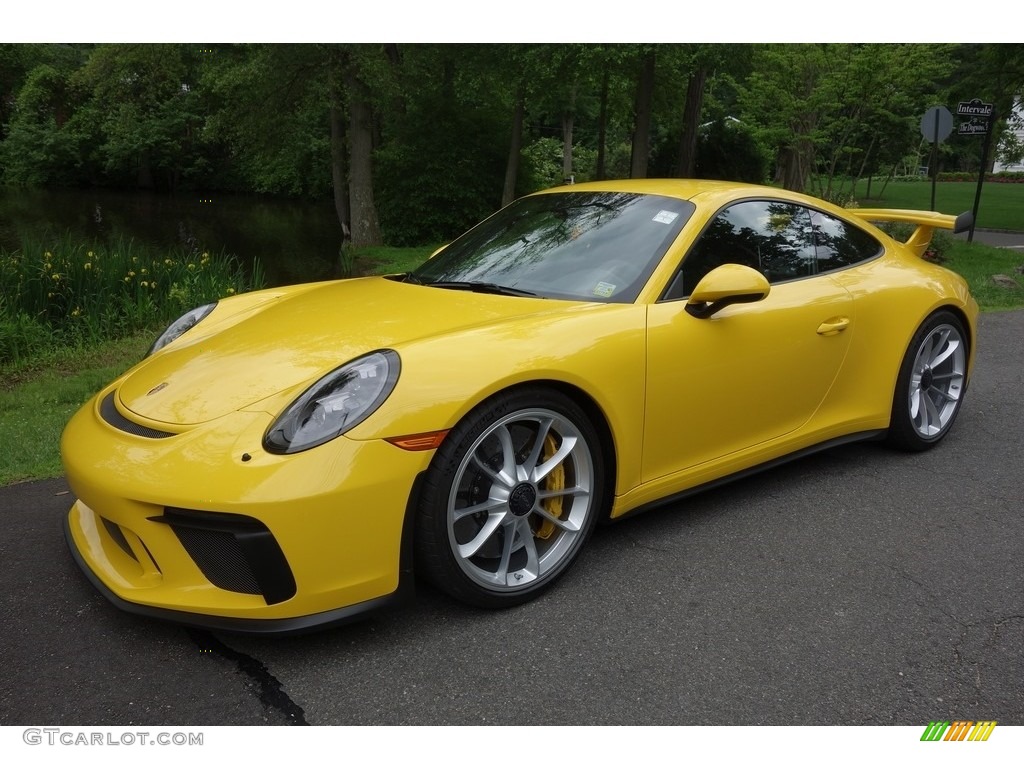 Paint To Sample Summer Yellow Porsche 911