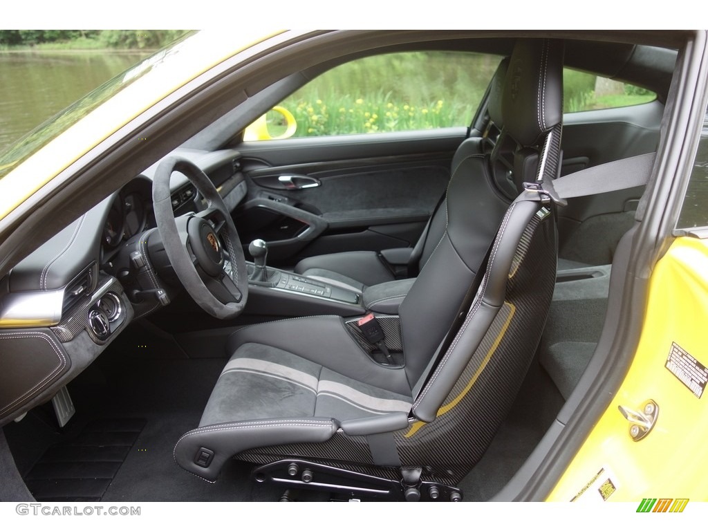 2018 911 GT3 - Paint To Sample Summer Yellow / Black w/Alcantara photo #16
