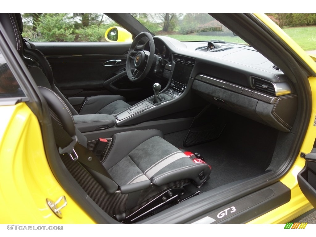 2018 911 GT3 - Paint To Sample Summer Yellow / Black w/Alcantara photo #17