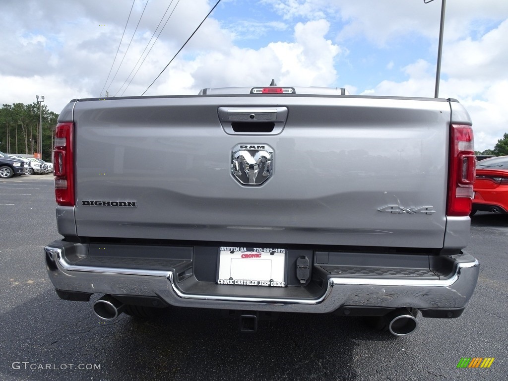 2019 1500 Big Horn Crew Cab 4x4 - Billett Silver Metallic / Black/Diesel Gray photo #13