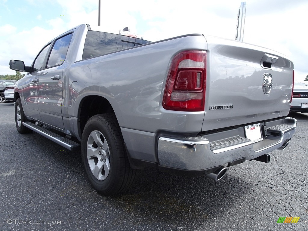 2019 1500 Big Horn Crew Cab 4x4 - Billett Silver Metallic / Black/Diesel Gray photo #14