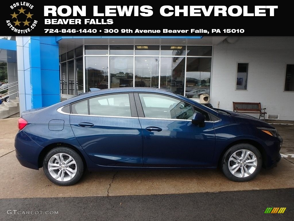 2019 Cruze LT - Pacific Blue Metallic / Black photo #1