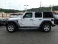 2018 Bright White Jeep Wrangler Unlimited Sport 4x4  photo #2