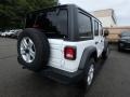 2018 Bright White Jeep Wrangler Unlimited Sport 4x4  photo #5